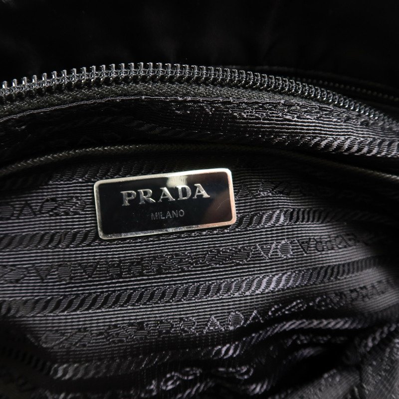 PRADA 尼龍2 Way shoulder手挽袋-5