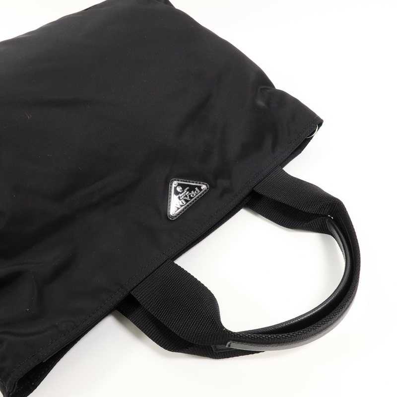 PRADA 尼龍2 Way shoulder手挽袋-7