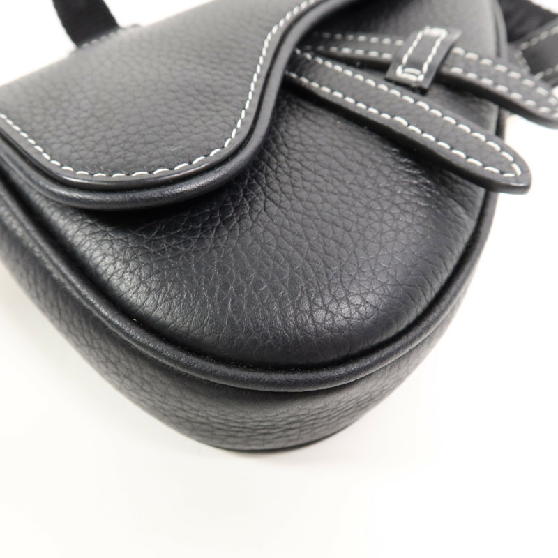 Dior 牛皮皮革Nano Saddle肩背袋-9