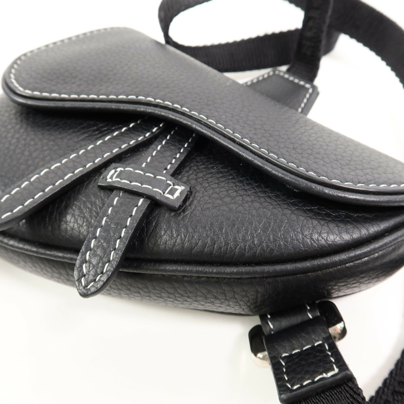 Dior 牛皮皮革Nano Saddle肩背袋-10