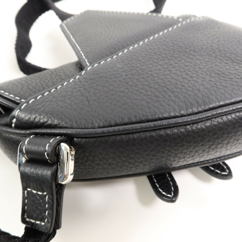 Dior 牛皮皮革Nano Saddle肩背袋-12