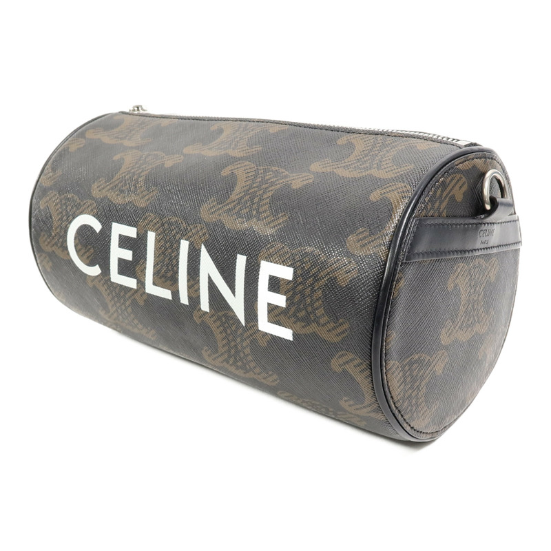 CELINE 塗層帆布Cylinder肩背袋-2
