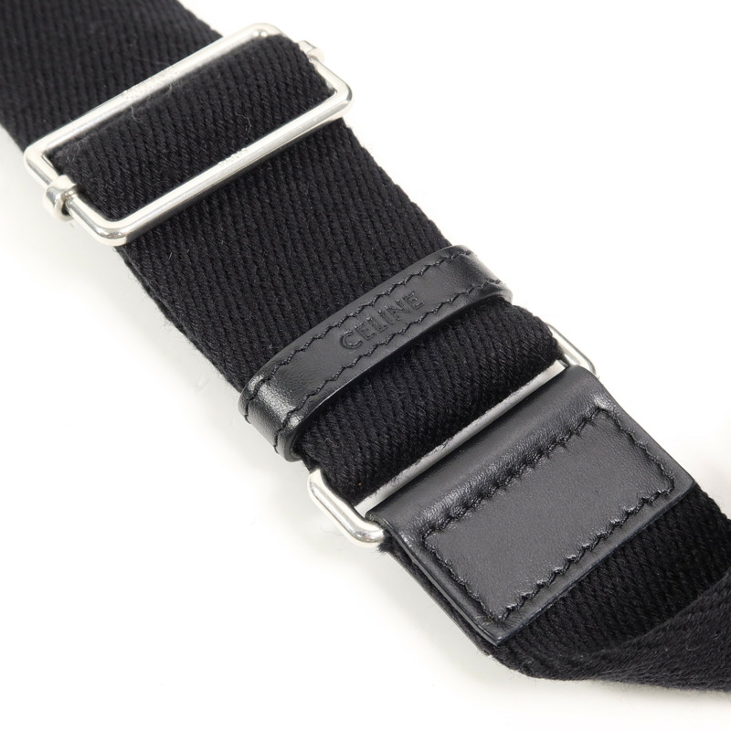 CELINE 塗層帆布Cylinder肩背袋-16