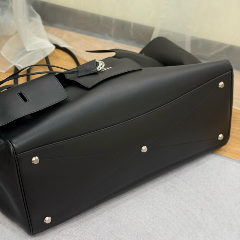 全新BALENCIAGA 黑銀 belair carryall 機場包 大號 台灣專櫃購入25萬-5