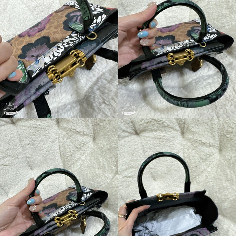 未使用coach troupe手提肩背包-1