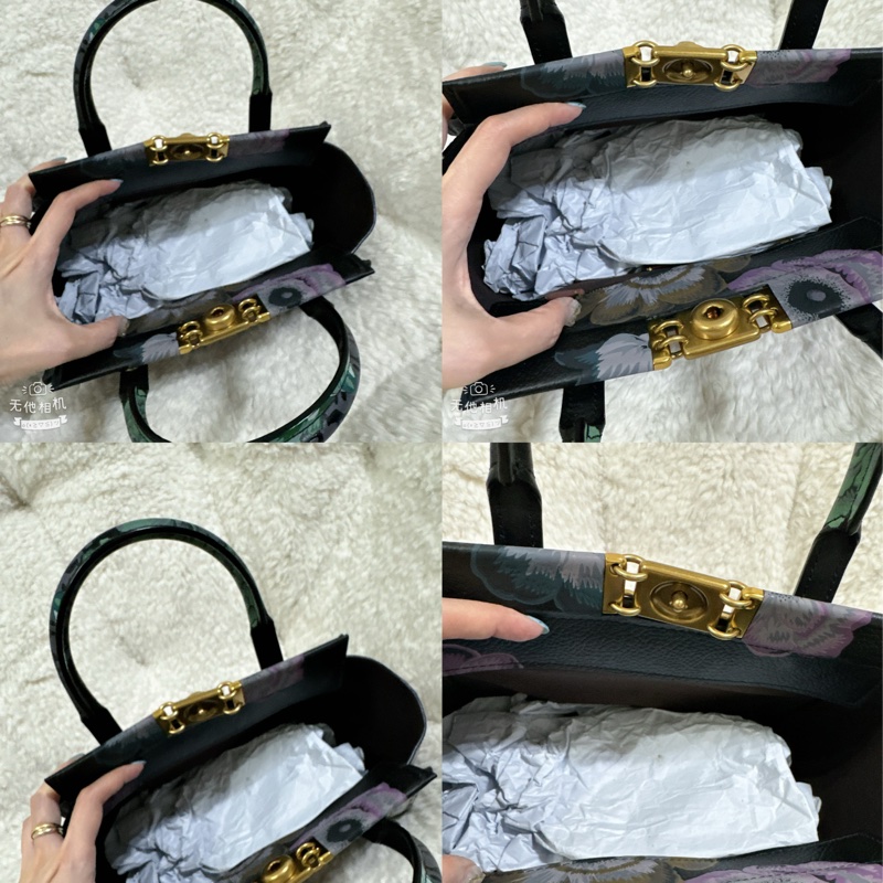 未使用coach troupe手提肩背包-3