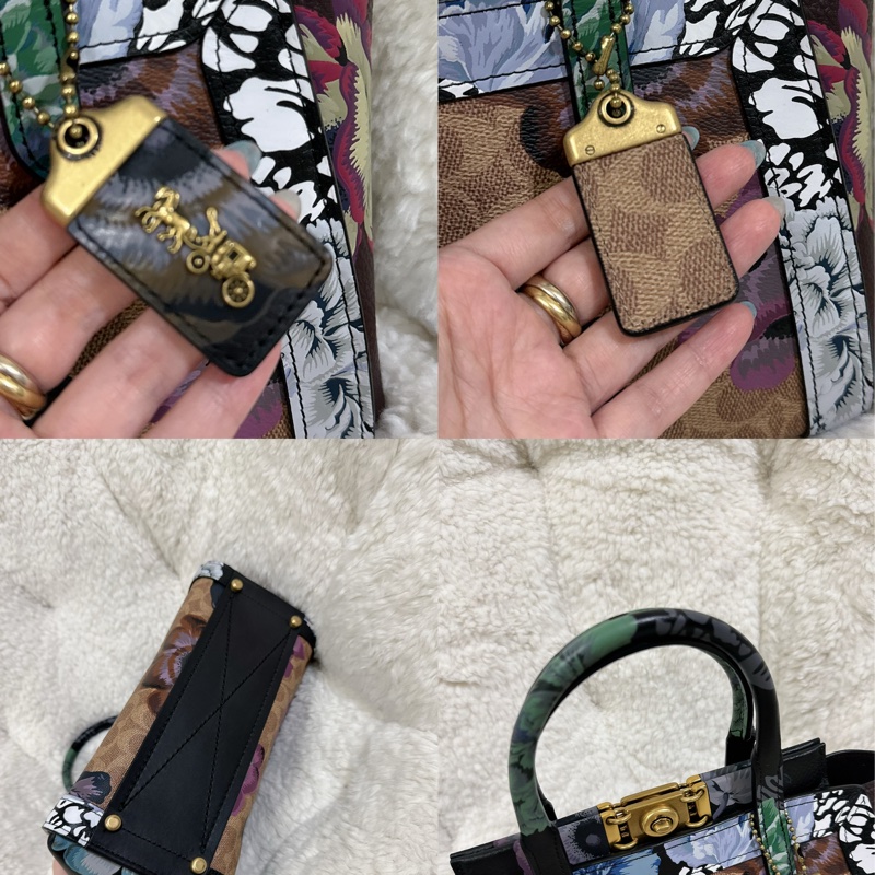 未使用coach troupe手提肩背包-5