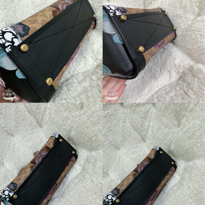 未使用coach troupe手提肩背包-6
