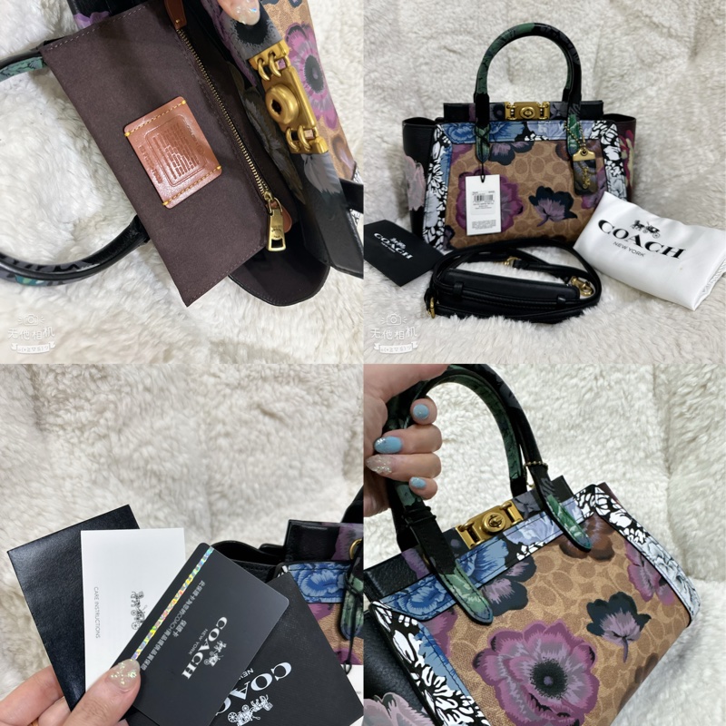 未使用coach troupe手提肩背包-8