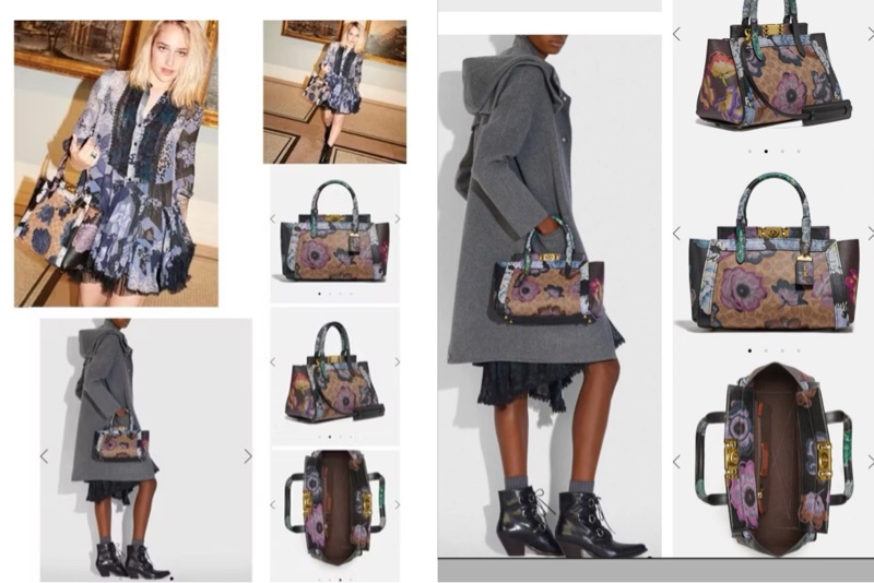 未使用coach troupe手提肩背包-9