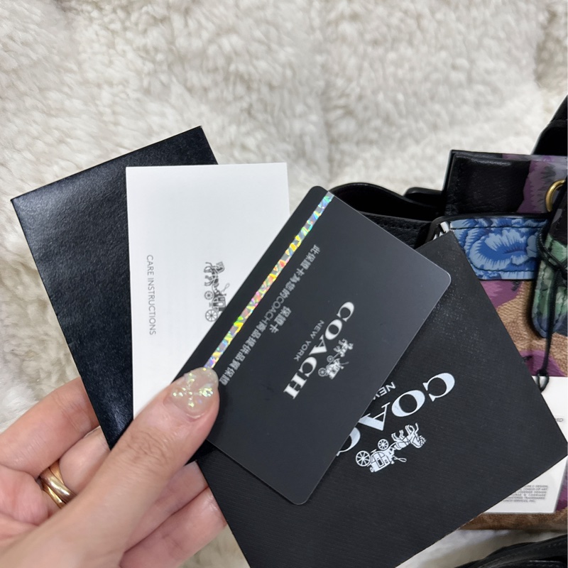 未使用coach troupe手提肩背包-10