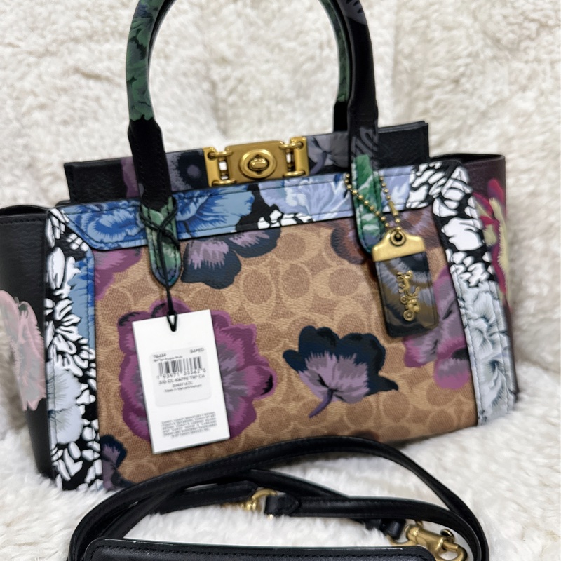 未使用coach troupe手提肩背包-13