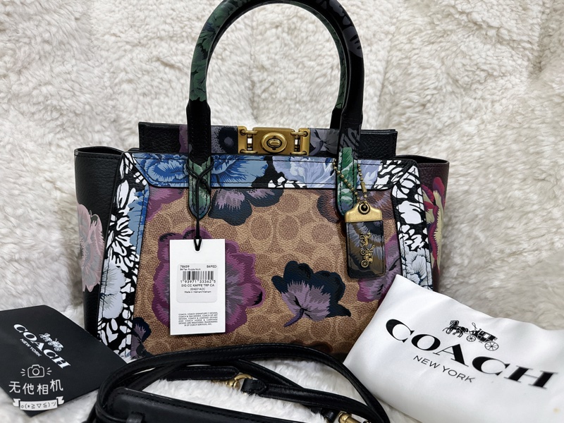 未使用coach troupe手提肩背包-15