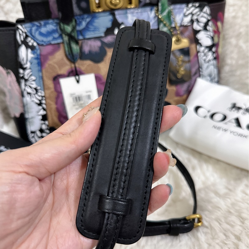 未使用coach troupe手提肩背包-16