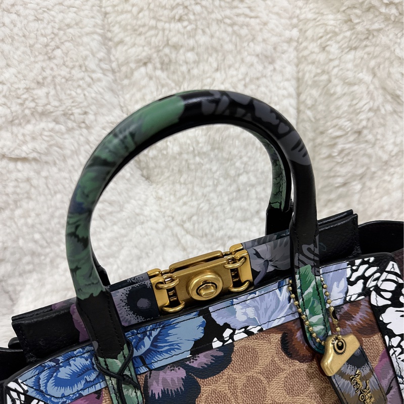 未使用coach troupe手提肩背包-20