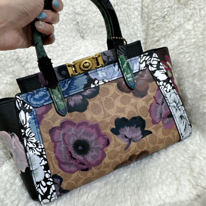 未使用coach troupe手提肩背包-27