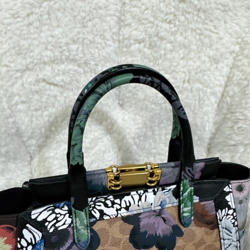 未使用coach troupe手提肩背包-30