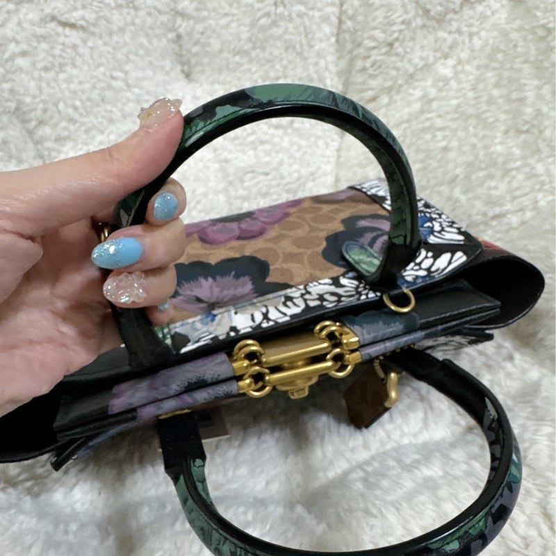 未使用coach troupe手提肩背包-31