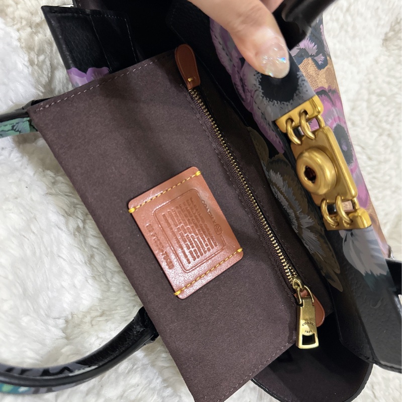 未使用coach troupe手提肩背包-36