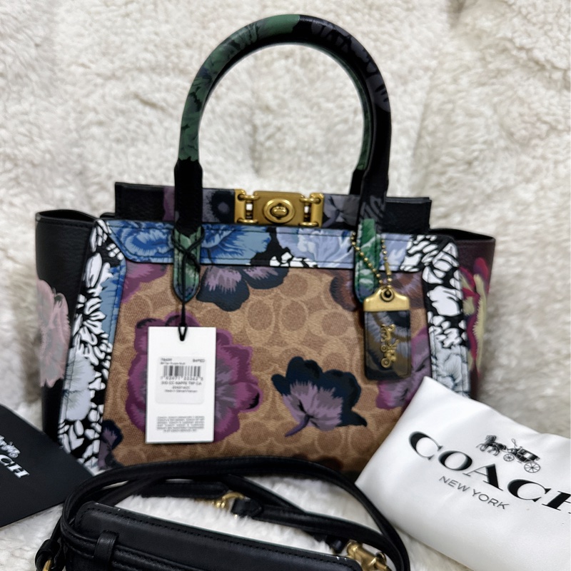 未使用coach troupe手提肩背包-39