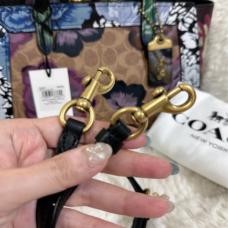 未使用coach troupe手提肩背包-40