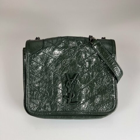 YSL 583103 深綠NIKI WOC側肩包