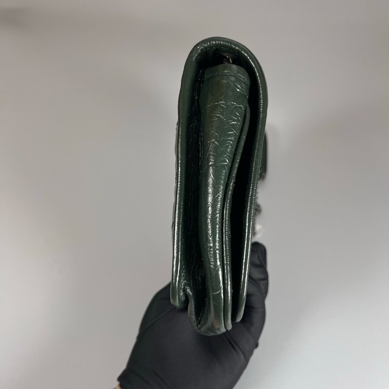 YSL 583103 深綠NIKI WOC側肩包-2