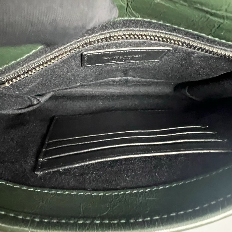 YSL 583103 深綠NIKI WOC側肩包-5