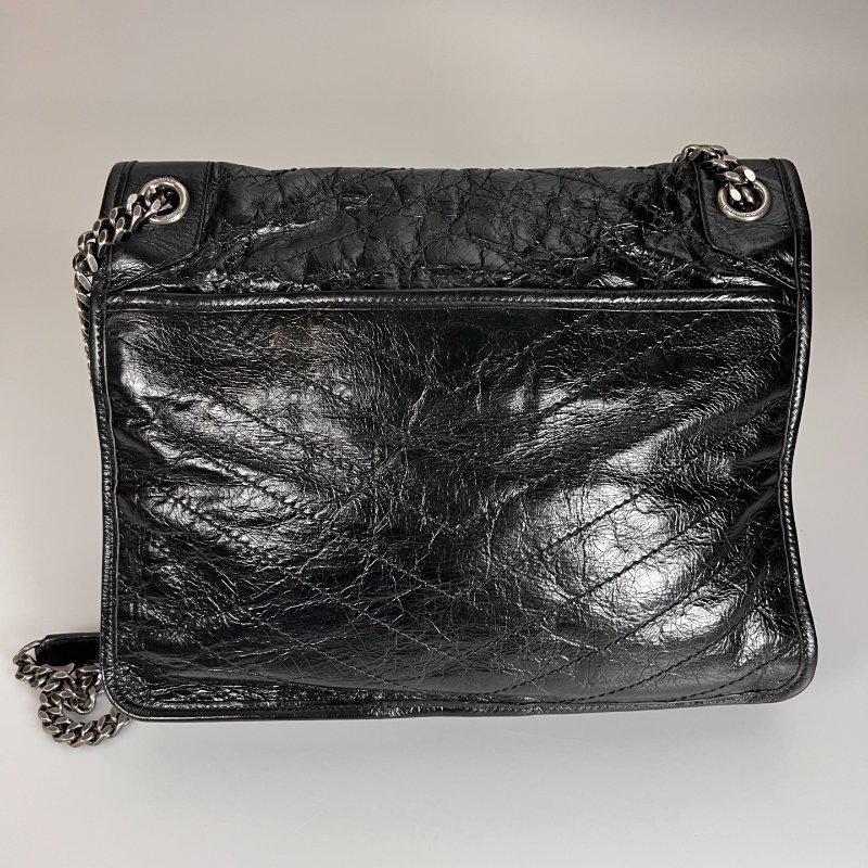 YSL 498883 黑NIKI包 大號-1