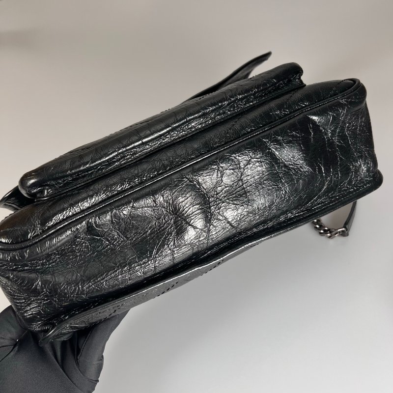 YSL 498883 黑NIKI包 大號-4