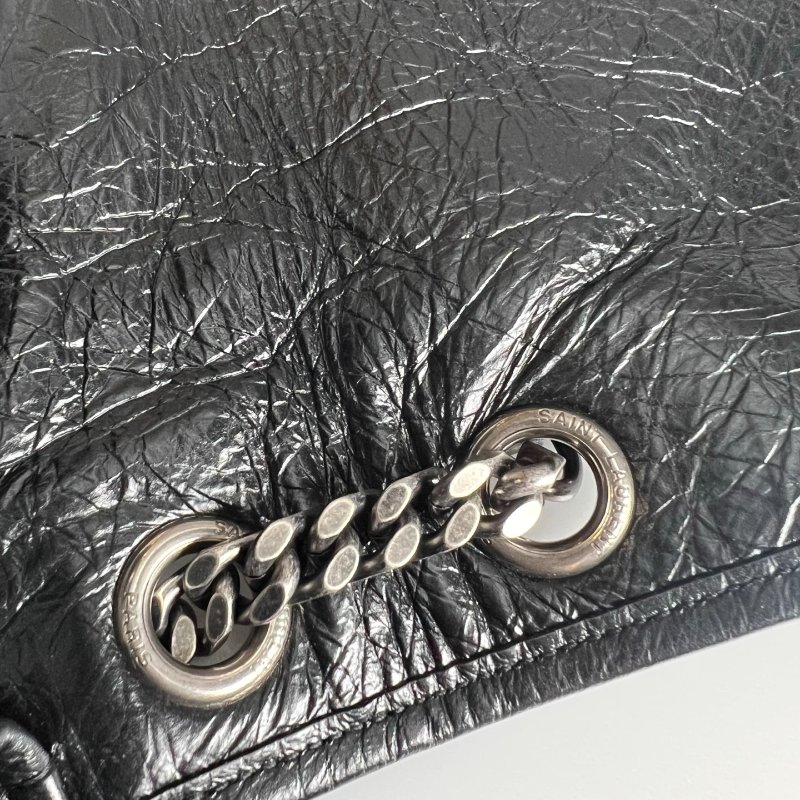 YSL 498883 黑NIKI包 大號-7