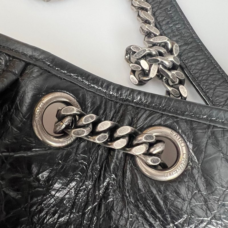 YSL 498883 黑NIKI包 大號-8