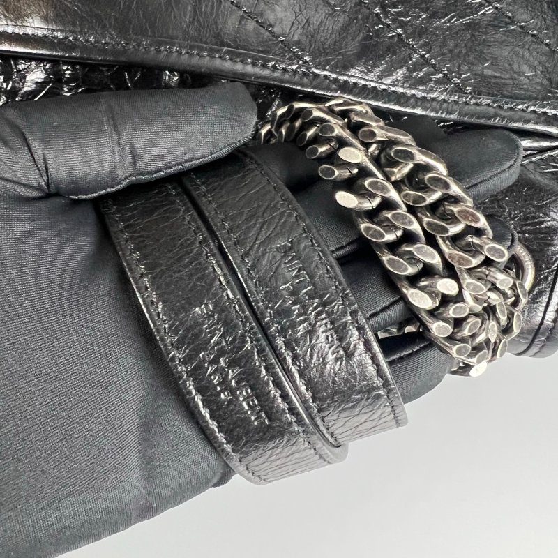 YSL 498883 黑NIKI包 大號-12