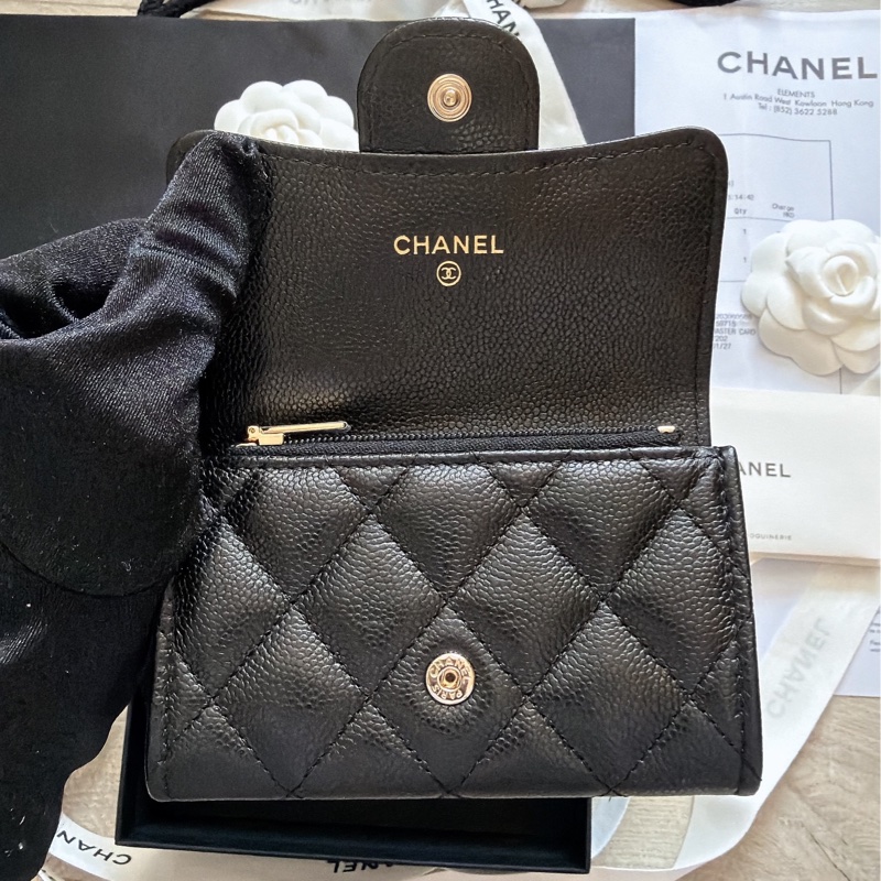 Chanel 零錢包 拉鍊卡包-1