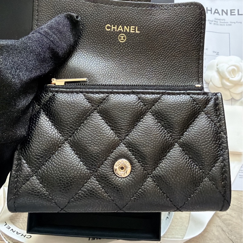 Chanel 零錢包 拉鍊卡包-15