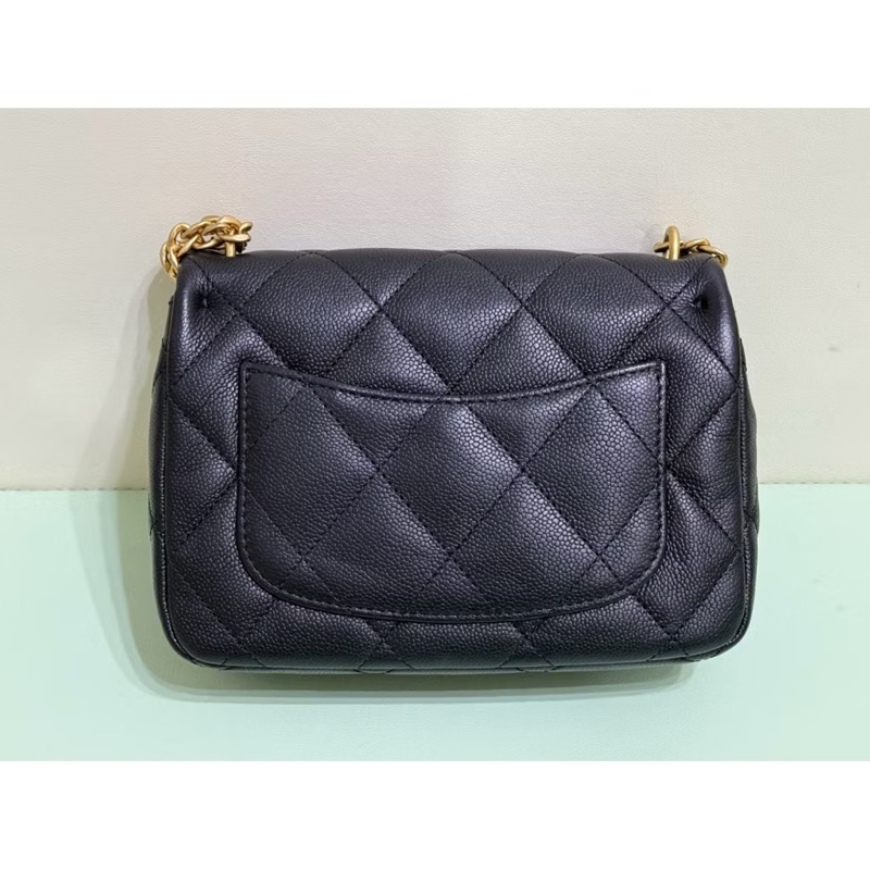 Chanel 愛心調節扣 方胖 CF20-1