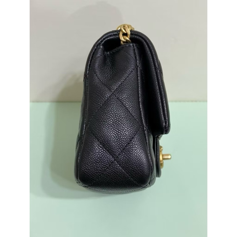 Chanel 愛心調節扣 方胖 CF20-2