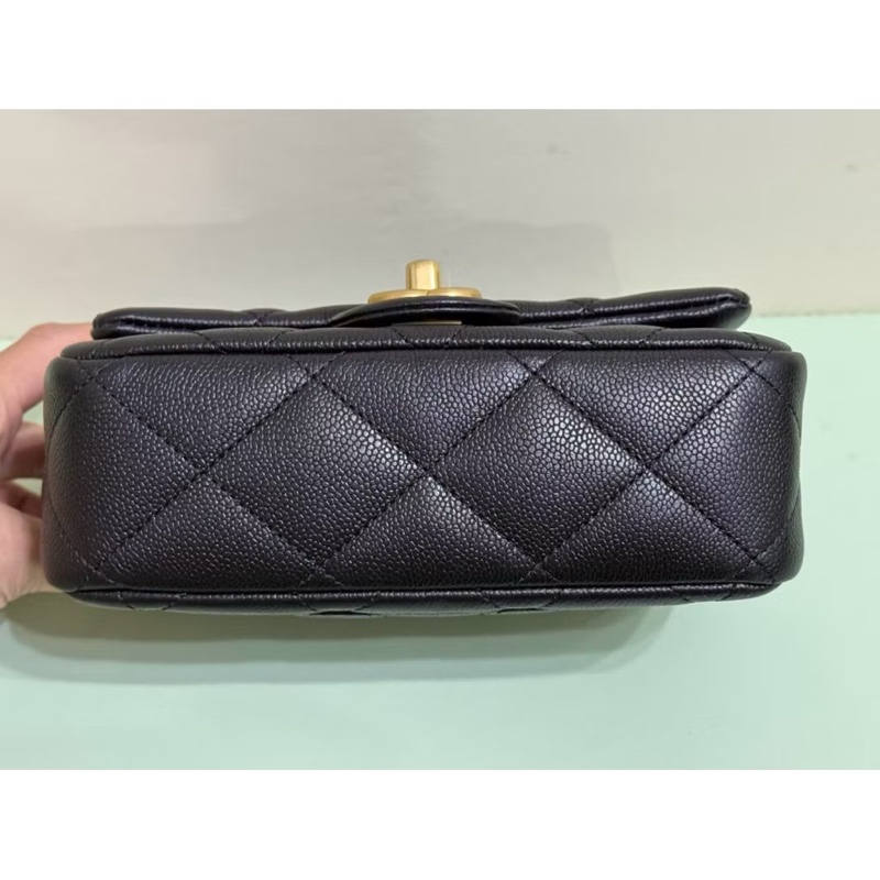 Chanel 愛心調節扣 方胖 CF20-4