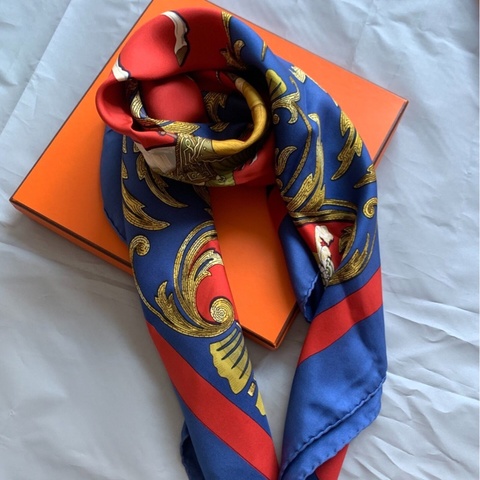 【全網最低價✨適合送禮】愛馬仕中古HERMES絲巾 Cheval Turc土耳其馬