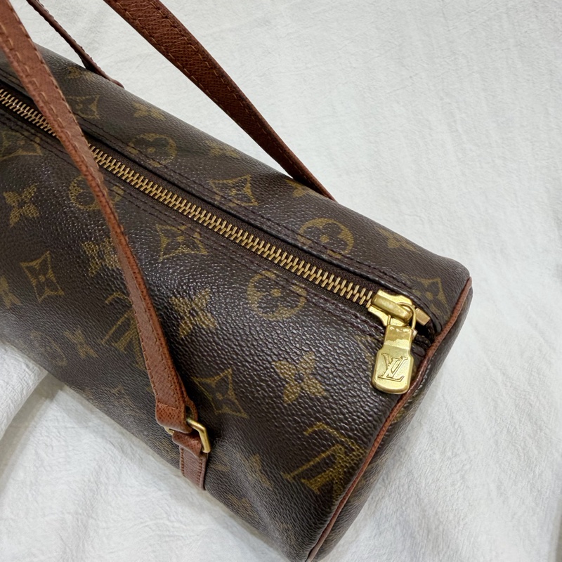 LV經典老花圓筒包-1