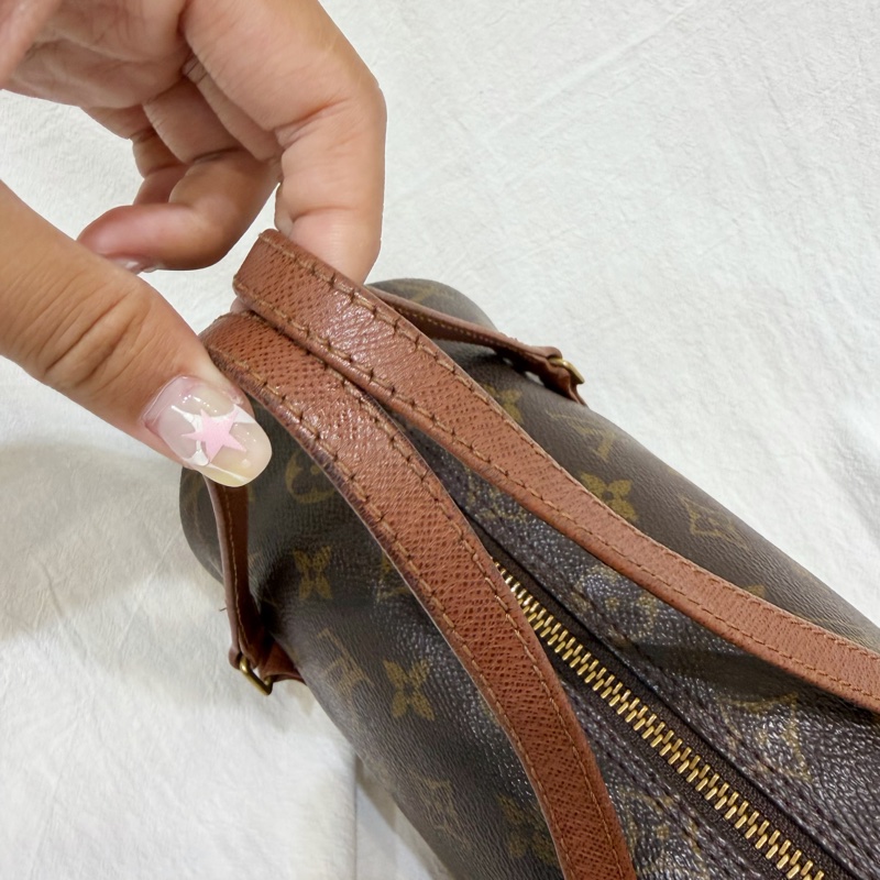 LV經典老花圓筒包-2