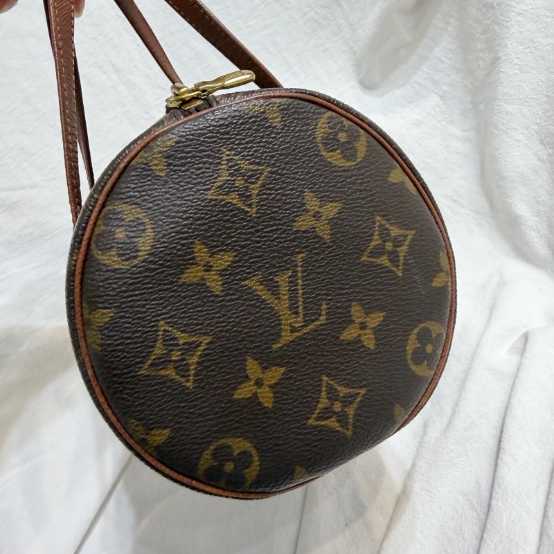 LV經典老花圓筒包-6