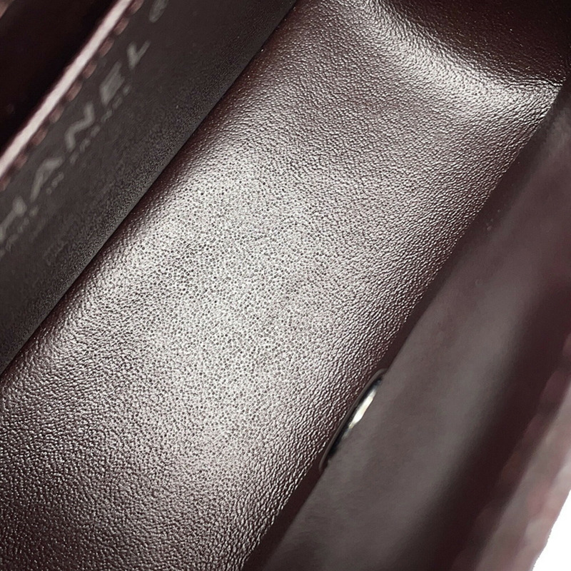 香奈兒鏈單肩包 Matelassé Coco Mark 小羊皮迷你 A35200 CHANEL 手提包 女士-9