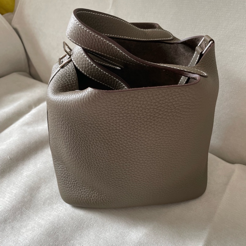 HERMES PICOTIN 18 大象灰（Stamp W)-2