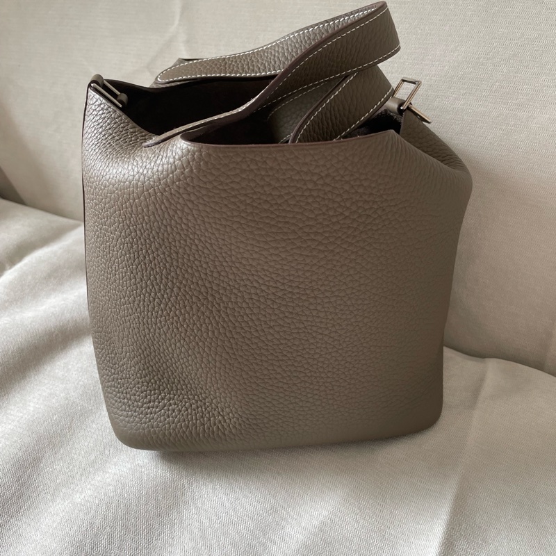 HERMES PICOTIN 18 大象灰（Stamp W)-3