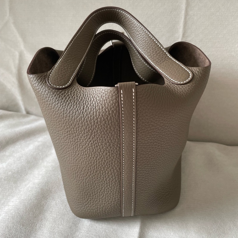 HERMES PICOTIN 18 大象灰（Stamp W)-6