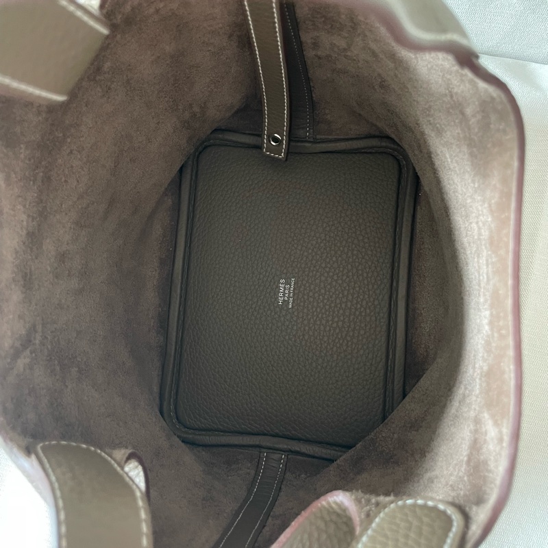 HERMES PICOTIN 18 大象灰（Stamp W)-11