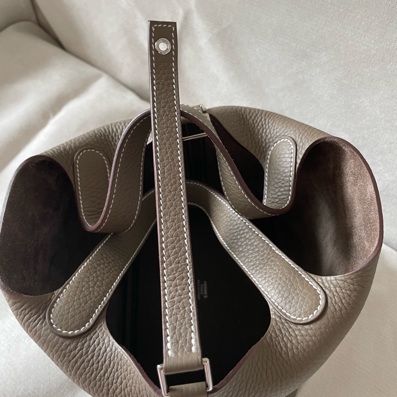 HERMES PICOTIN 18 大象灰（Stamp W)-12