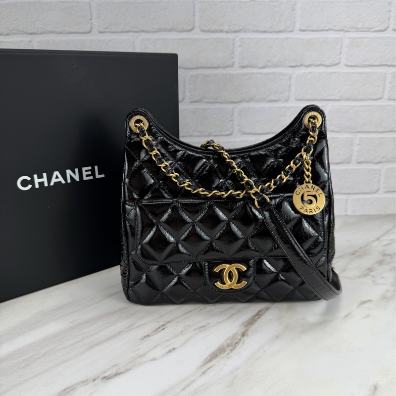 香奈兒Chanel Hobo Bag 天貓精靈  中號-0