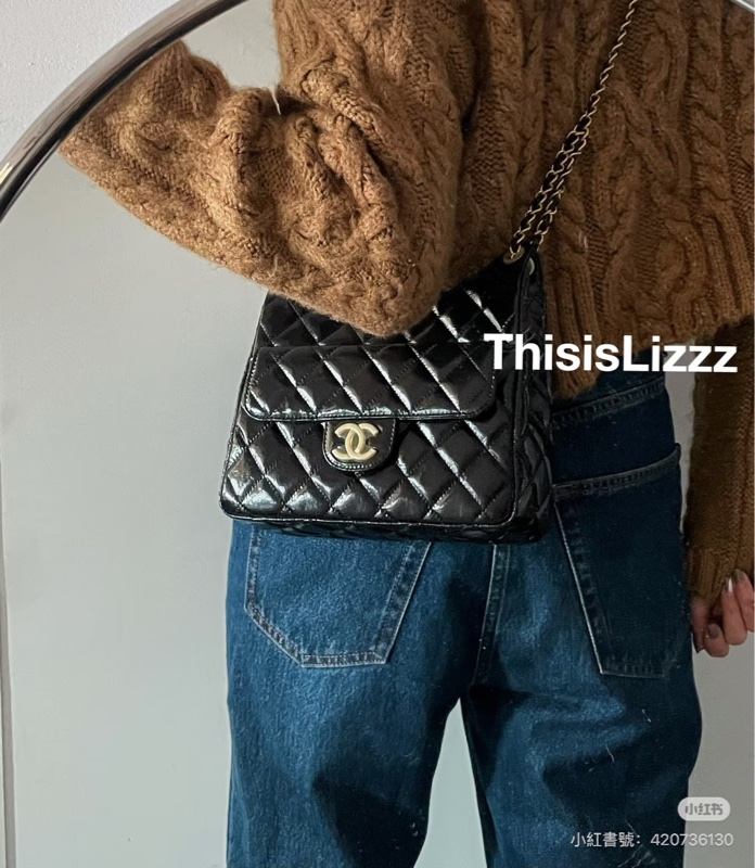 香奈兒Chanel Hobo Bag 天貓精靈  中號-1